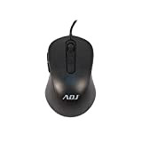 adj MO136 6D Pure Evo Mouse Con Filo USB, Mouse Ottico con 3600 Dpi, 5 Tasti con scroll, Per Notebook, ...