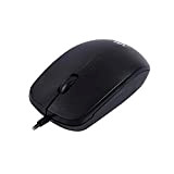adj MO5 3D Pure Mouse Con Filo USB, Mouse Ottico con 1000 Dpi Per Notebook, PC, Laptop, Computer, Nero