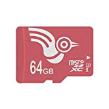 ADROITLARK Scheda Micro SD 64GB Classe 10 UHS-I Scheda di Memoria SD per 4K Video/Telefoni/Laptop/Tablet (U3 64GB)
