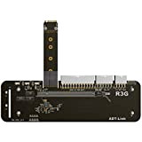 ADT-Link Chiave M.2 M Supporto per Scheda Grafica Esterna NVMe con Cavo Riser PCIe3.0 x4 25 cm 50 cm 32 ...