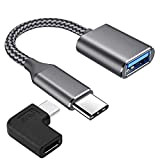 AFUNTA-Cavo USB-C a C e adattatore di tipo C,ricarica rapida USB tipo C,cavo in nylon senza groviglio e adattatore USB ...