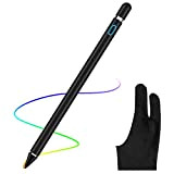 AICase Active Stylus Pen,Penna Capacitiva Attiva,Punta Fine(1.45mm) Active Stylus Stilo Universale per Qualsiasi Touch Screen,10 Ore Continue Work & 30 ...