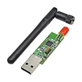 Aideepen Zigbee CC2531 Sniffer Bare Board Packet Protocollo Analyzer Modulo USB Dongle per Home Assistant, Open HAB ecc USB CC2531 ...