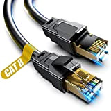 Akake Cavo Ethernet Cat 8, 0,5 m, 1 m, 2 m, 3 m, 5 m, 6 m, 9 m, 12 ...