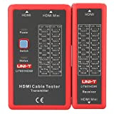 Akozon Tester per Cavi HDMI Tester Portatile ad Alta Definizione Cable Tester Checker NF-622 Indicatore LED per Controllare Disordine, Corto, ...