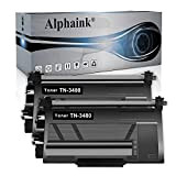 Alphaink 2 Toner Compatibili con Brother TN-3480 per stampanti Brother DCP-L5500DN L6600DW HL-L5000D L5100DN L5100DNT L5200DW L5200DWT L6250DN L6300DW L6300DWT ...