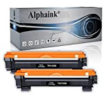 Alphaink 2 Toner Compatibili con Brother TN1050 TN-1050 TN-1000 per Brother DCP-1510 DCP-1512 DCP-1612W DCP-1610W DCP-1616NW HL-1210W HL-1110 HL-1112 HL-1212W ...