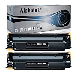 Alphaink 2 Toner Neri Compatibili con HP CE285A 85A per HP LaserJet Pro P1102 P1102W M1212NF M1132 MFP M1217NFW M1132 ...