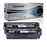 Alphaink 2 Toner Q2612X 12X Compatibile per stampanti HP LaserJet 1010 1012 1015 1015 1020 3010 3020 3030 3050 3052 ...