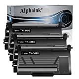 Alphaink 3 Toner Compatibili con Brother TN-3480 per stampanti Brother DCP-L5500DN L6600DW HL-L5000D L5100DN L5100DNT L5200DW L5200DWT L6250DN L6300DW L6300DWT ...