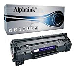 Alphaink Toner Compatibili con HP CB436 per HP LaserJet Pro P1102 P1102W M1212NF M1132 MFP M1217NFW M1132 M1212 M1130 P1100 ...