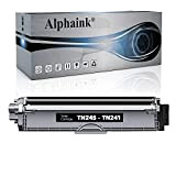 Alphaink Toner Nero compatibili con TN241 TN245 per Brother HL-3140CW HL-3150CDW HL-3170CDW MFC-9140CDN MFC-9340CDW MFC-9330CDW DCP-9020CDW (1 Nero)