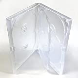 Amaray DVD Custodia - 6 Vie Multibox ( 5 pcs ) in Trasparente a supporto 6 dischi
