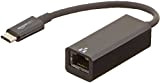 Amazon Basics - Adattatore USB 3.1 Tipo-C a Ethernet, Nero