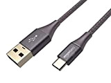 Amazon Basics - Cavo da USB C a USB 3.1 gen 1, in nylon a doppio intreccio | 0,9 m, ...