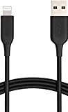 Amazon Basics - Cavo di ricarica Lightning-USB-A, certificato MFi, serie Advanced, per iPhone, nero, 0,9 m