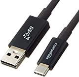 Amazon Basics - Cavo maschio USB Type-C a USB-A 3.1 Gen 2, 0,9 metri, colore nero