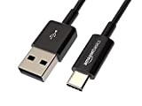 Amazon Basics - Cavo USB da maschio USB Type-C a USB-A 2.0, 0.9 metri, colore nero