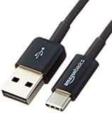 Amazon Basics - Cavo USB da maschio USB Type-C a USB-A 2.0, 1.8 metri, colore nero