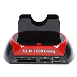 Andoer 2.5" 3.5" docking station per dischi rigidi SATA e IDE HDD