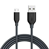 Anker Cavo Micro USB Premium [180 cm] con Interno in Aramide Powerline - Cavetto per Ricarica e Trasferimento Dati Ultra-Durevole ...