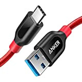 Anker Cavo USB-C a USB 3.0 A [Doppio Strato Esterno di Nylon] PowerLine+ (90 cm) - GARANZIA A VITA - ...