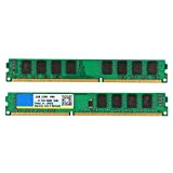 Annadue Memoria RAM DDR3 1066 MHz per Desktop PC 240pin PC3-10600 Scheda Memoria 2 GB per Intel, per AMD