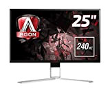 AOC AGON AG251FZ Monitor Gaming da 24,5", FHD, 1920 x 1080, 240 Hz, 1 msec, Speaker, D-Sub, 2 X HDMI, ...