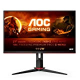 AOC Gaming 27G2SAE - Monitor FHD da 27 pollici, 165 Hz, 1 ms, FreeSync Premium (1920 x 1080, VGA, HDMI, ...