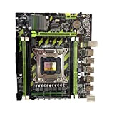 aoixbcuroc Scheda madre del computer, X79G M.2 scheda madre LGA 2011 DDR3 per In-tel Xeon E5 Core I7 CPU
