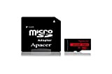 APACER MICROSD 32GB HC + ADAPTADOR, CLASE 10, 85MB/S