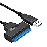 APKLVSR Adattatore sata usb,Adattatore da USB 3.0 a SSD SATA, con convertitore UASP da SATA a USB,Sata to usb per ...