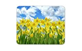 APSRA Campo di narcisi Tappetino per mouse - Daffodil Flower Primavera Regalo Computer #15283