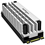 archgon HS-1110 Dissipatore di Calore per M.2 SSD 2280 PCIe NVMe/SATA, Altezza 20 mm, Alluminio, Pad Termico 2X, Montaggio a ...