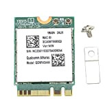 ASHATA Mini Scheda di Rete, Scheda di Rete Wireless Dual-Band da 1200 Mbps QCNFA344A WiFi per Modello con Chip Bluetooth ...