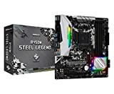 Asrock B450M Steel Legend - Scheda madre AMD AM4 Socket 1 PCIe 3.0 x16, 1 PCIe 2.0 x16, 1 PCIe ...