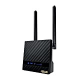 ASUS 4G-N16, Modem Router LTE, Velocità Internet Fino a 150Mbps, Connessione WiFi Ultraveloce, 3G e 4G, Porta Ethernet, configurazione semplice, ...