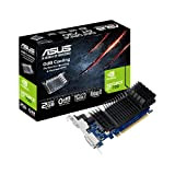 ASUS GeForce GT 730 - Scheda grafica GDDR5 a basso profilo da 2 GB per build HTPC silenziose (con staffe ...