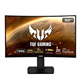 ASUS Monitor da gioco TUF Gaming VG32VQ, 32 pollici (31,5 pollici) WQHD (2560x1440), VA curvo, fino a 144Hz, DP, HDMI, ...