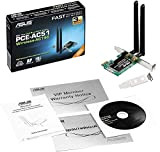 ASUS PCE-AC51 Scheda di rete PCI-Ex Wireless AC750 DUAL Band 433/300 Mbps 2.4Ghz / 5Ghz dualband / 2 antenne esterne