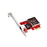 ASUS PCE-C2500 2.5G Base-T PCIe scheda di rete con compatibilità all'indietro. supporto 2.5G/1G/100Mbps, porta RJ45