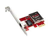 ASUS PCE-C2500 Hyper-fast 2.5Gbps Networking Complete Compatibility with 2.5Gbps/1Gbps/100Mbps Windows and Linux Support RJ45 Port for Easy Migration