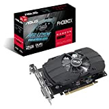 ASUS Phoenix AMD Radeon 550 Scheda Grafica, 2GB GDDR5, PCIe 3.0, HDMI, DisplayPort, DVI-D, Resistenza Alla Polvere IPX5, Ventola con ...