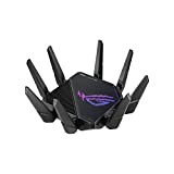 ASUS ROG Rapture GT-AX11000 PRO, Router Gaming, Tri Band, WiFi 6, 2.5G e 10G Ethernet, VPN Fusion, ASUS Range Boost ...