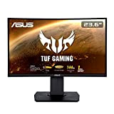 ASUS TUF Gaming VG24VQ Curved Gaming Monitor – 23.6 inch Full HD (1920 x 1080), 144Hz, Extreme Low Motion Blur, ...