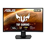ASUS TUF Gaming VG24VQE - Monitor curvo da 59,9 cm (23,6 pollici) (Full HD, 165 Hz, FreeSync Premium, HDMI, DisplayPort, ...