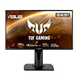 Asus Tuf Gaming Vg258Qm Monitor Gaming 24.5”, Fullhd (1920X1080), 280Hz, G-Sync, Flicker Free, Hdr 400, Riduzione Luce Blu, Funzione Gameplus, ...