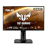 ASUS TUF Gaming VG259QM Monitor Gaming 24.5”, FullHD (1920x1080), 280Hz, Fast IPS, Tempo di Risposta 1ms, G-SYNC, Adaptive Sync, Flicker ...