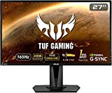 ASUS TUF Gaming VG27AQZ Monitor Gaming 27”, WQHD (2560x1440), 165Hz, IPS, Tempo di Risposta 1ms, G-SYNC, Adaptive Sync, Extreme Low ...