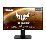 ASUS TUF Gaming VG289Q Monitor Gaming 28”, UHD 4K (3840x2160), IPS, DCI-P3, Free Sync, Flicker Free, HDR 10, Riduzione Luce ...